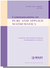  Communications on Pure and Applied Mathematics