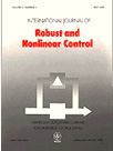  International Journal of Robust and Nonlinear Control