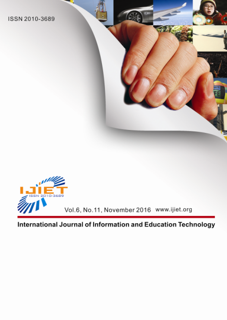 International Journal of Information and Education Technology 